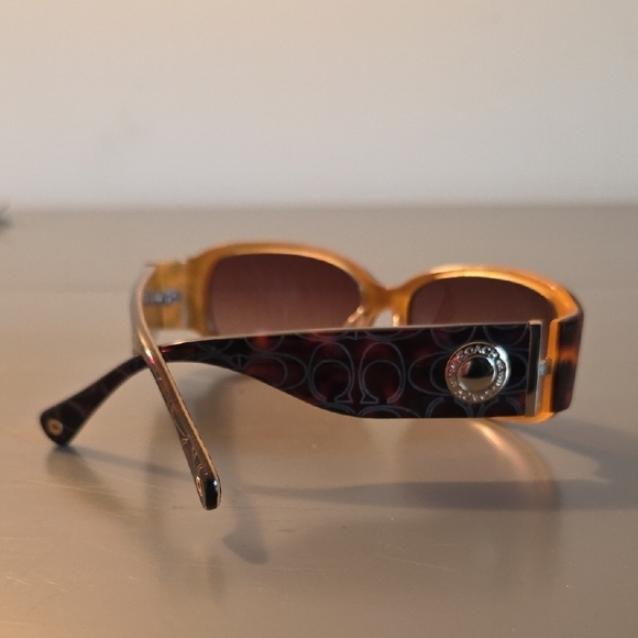 Coach Brown Tortoise Sunglasses main image 8